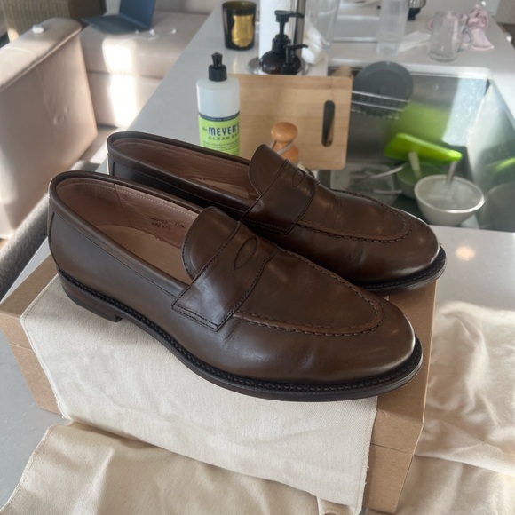 Grant Stone Traveler Penny Dark Olive Chromexcel 11.5E - Picture 2 of 11